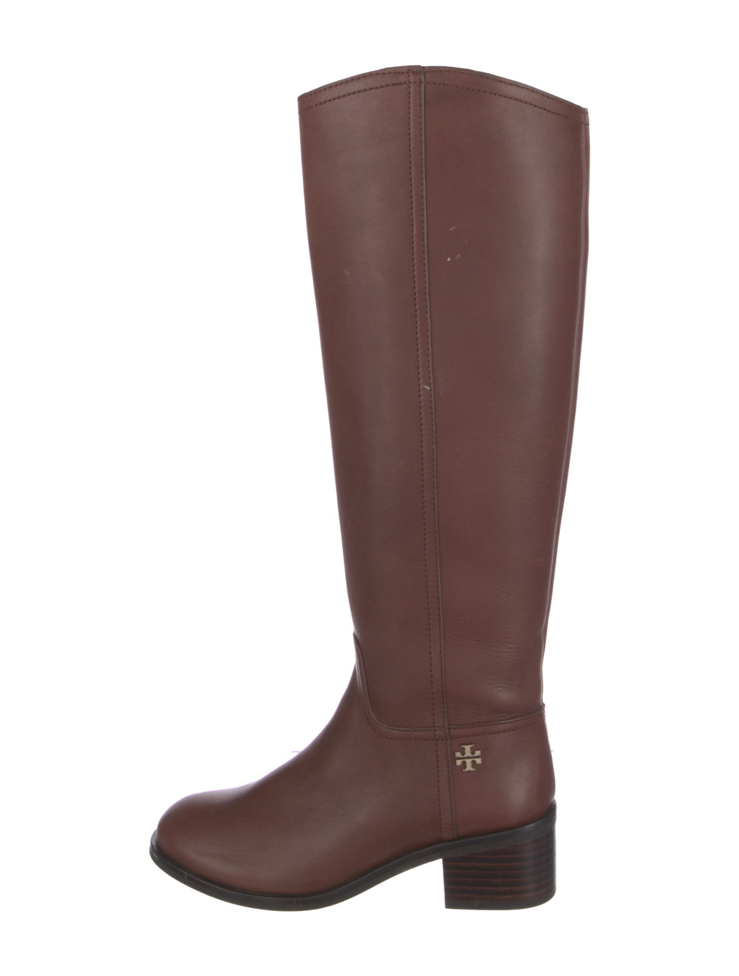 Tory Burch Leather Riding Boots