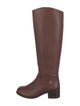 Tory Burch Leather Riding Boots