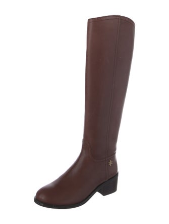 Tory Burch Leather Riding Boots