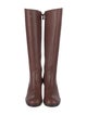Tory Burch Leather Riding Boots