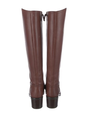 Tory Burch Leather Riding Boots