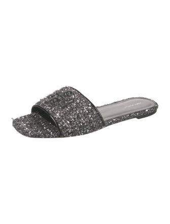 Tory Burch Glitter Slides
