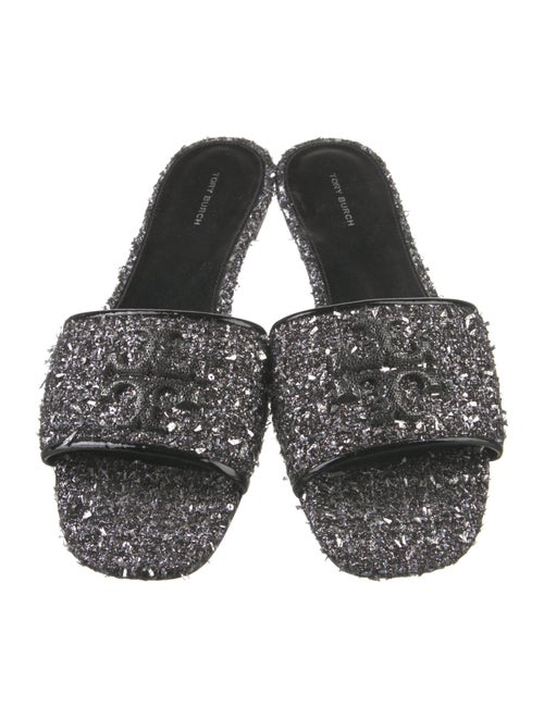 Tory Burch Glitter Slides