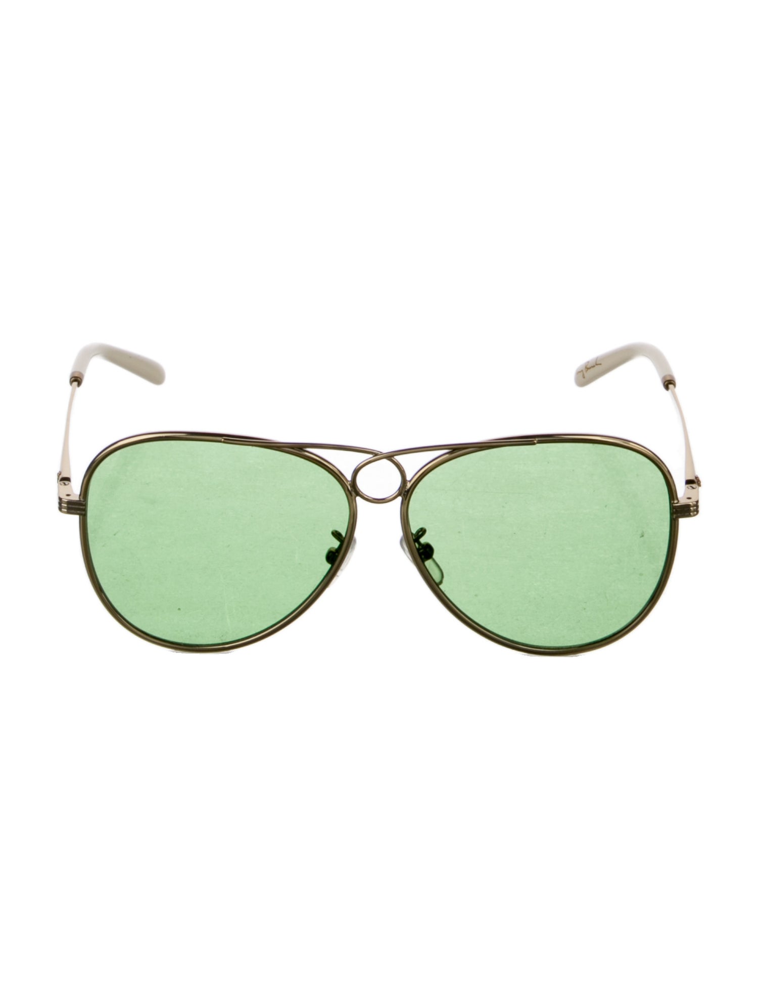 Tory Burch Aviator Tinted Sunglasses