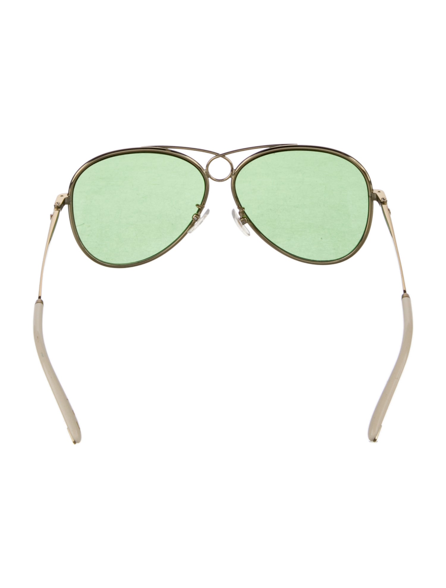 Tory Burch Aviator Tinted Sunglasses