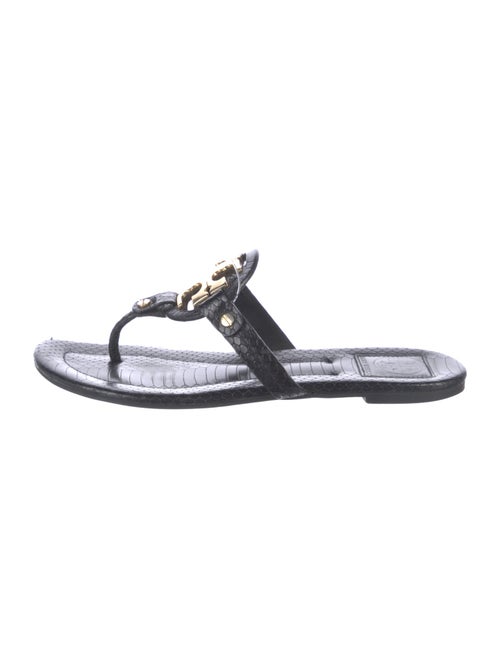 Tory Burch Leather Flip Flops