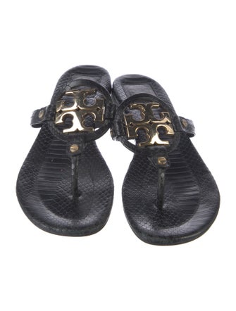 Tory Burch Leather Flip Flops