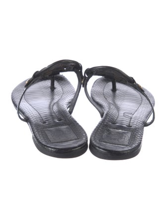 Tory Burch Leather Flip Flops