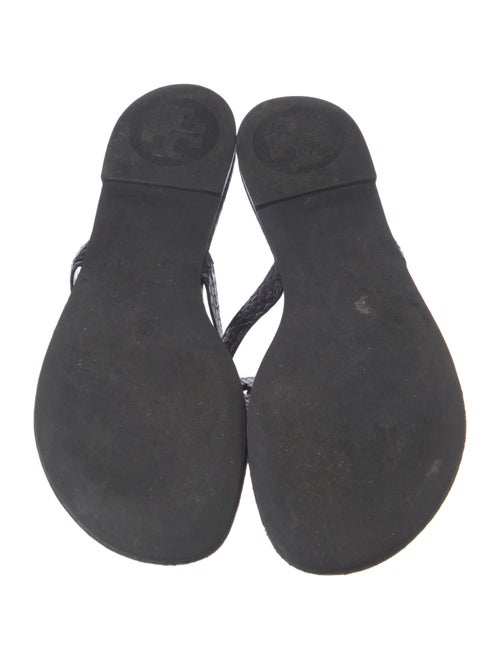 Tory Burch Leather Flip Flops