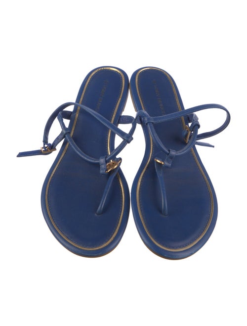 Tory Burch Leather T-Strap Sandals