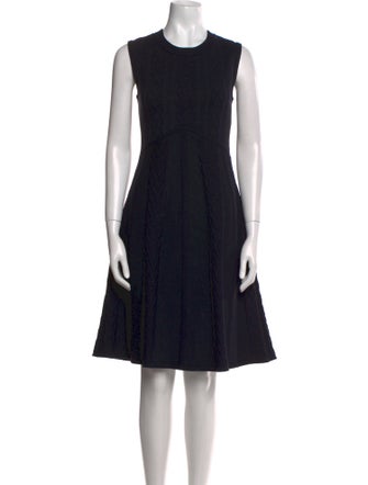 Tory Burch Merino Wool Knee-Length Dress