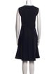 Tory Burch Merino Wool Knee-Length Dress