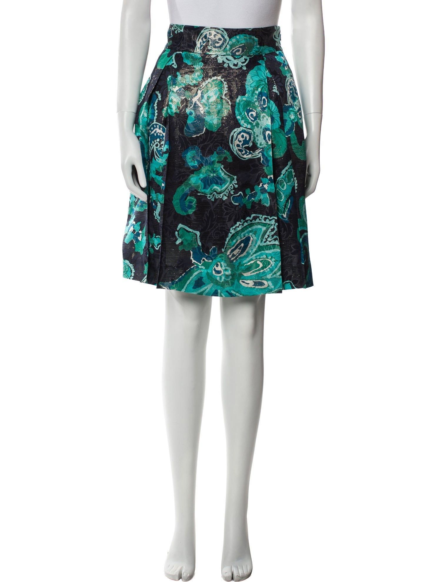 Tory Burch Silk Knee-Length Skirt