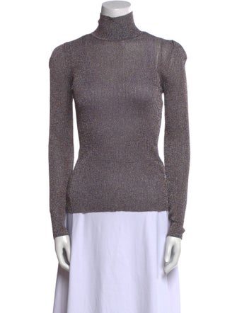 Tory Burch Turtleneck Long Sleeve Top