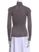 Tory Burch Turtleneck Long Sleeve Top