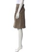 Tory Burch Leather Knee-Length Skirt