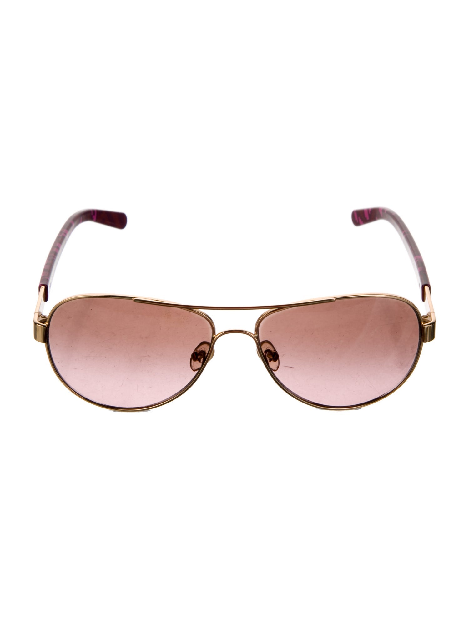 Tory Burch Aviator Tinted Sunglasses