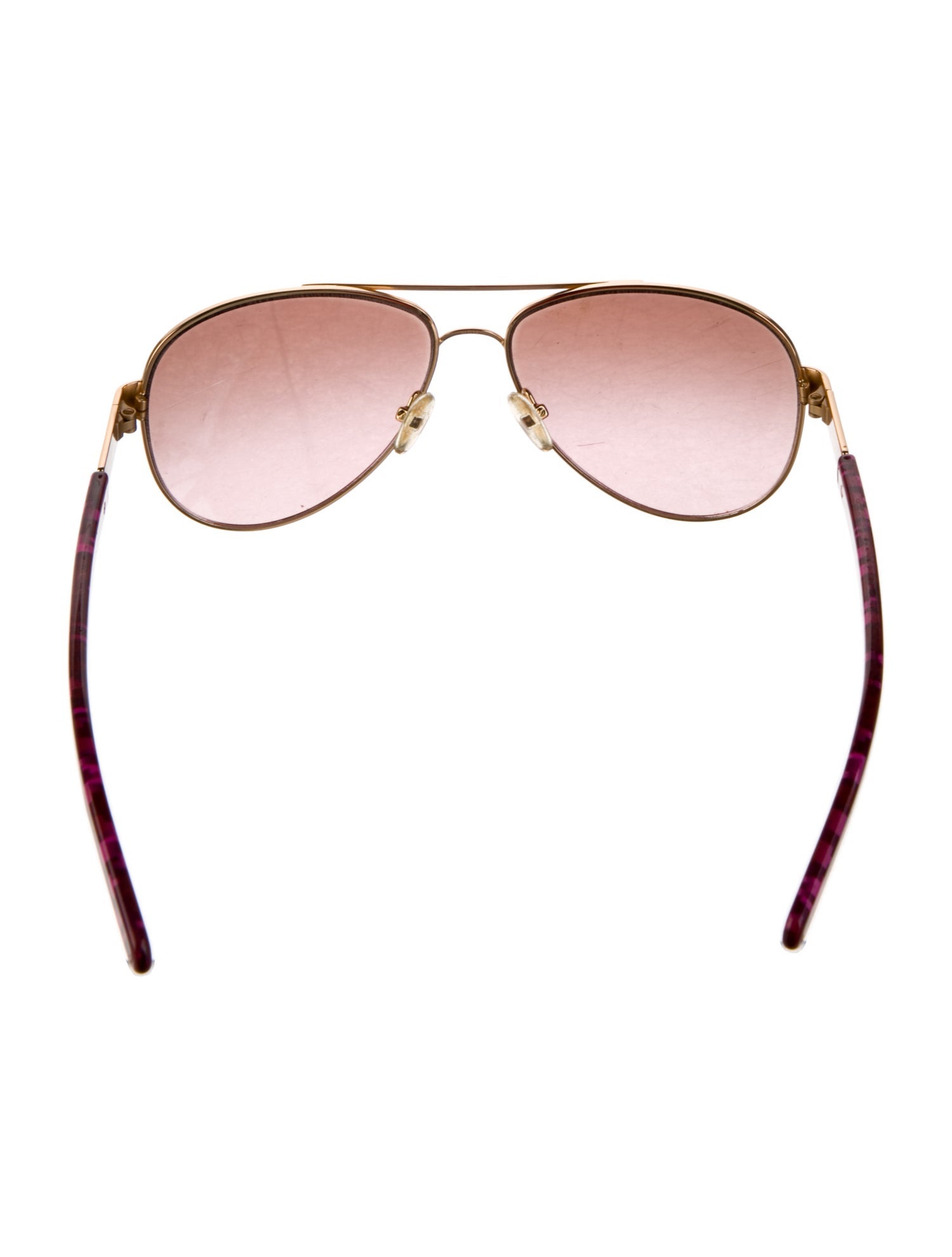 Tory Burch Aviator Tinted Sunglasses