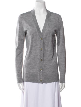 Tory Burch Merino Wool V-Neck Sweater