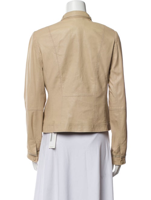 Tory Burch Leather Biker Jacket