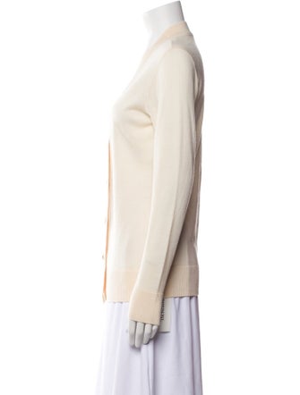 Tory Burch Merino Wool V-Neck Sweater