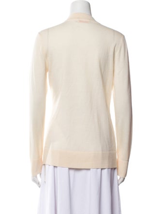 Tory Burch Merino Wool V-Neck Sweater