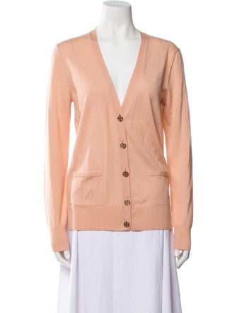 Tory Burch Merino Wool V-Neck Sweater