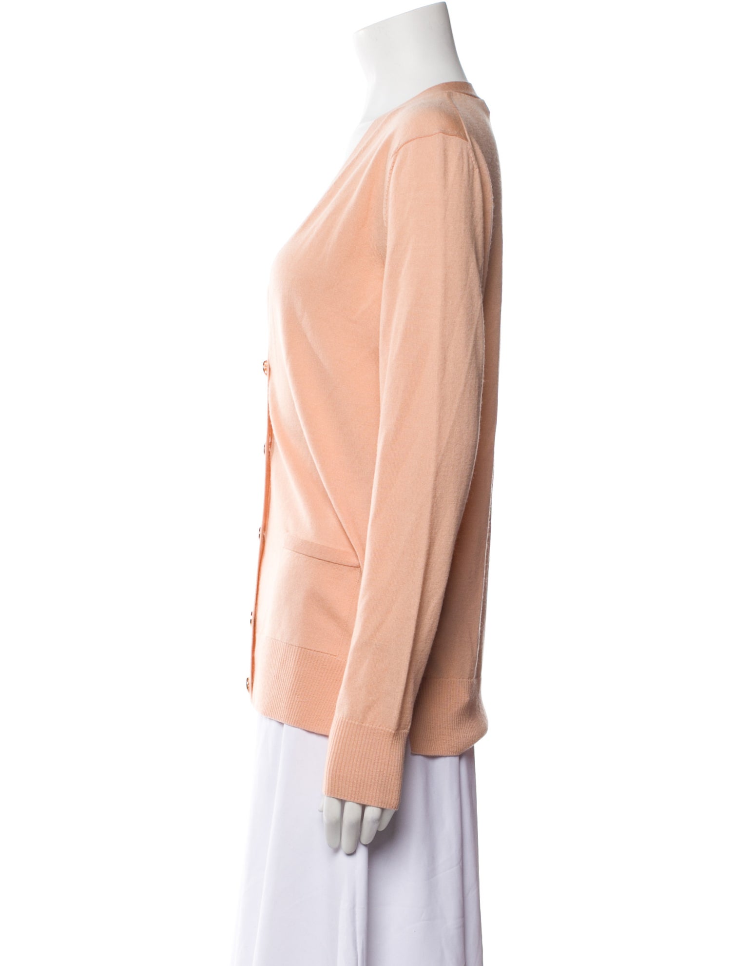 Tory Burch Merino Wool V-Neck Sweater