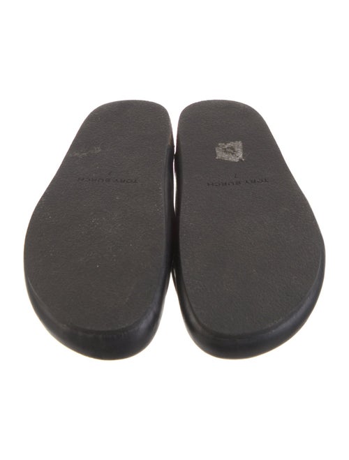 Tory Burch Leather Bow Accents Mules