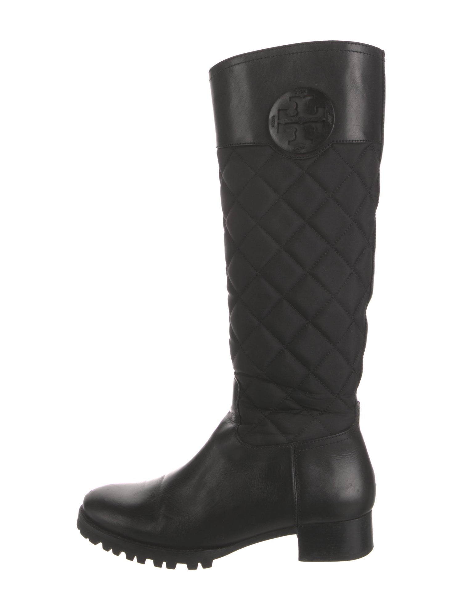 Tory Burch Leather Riding Boots