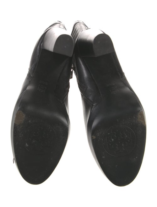 Tory Burch Leather Studded Accents Boots