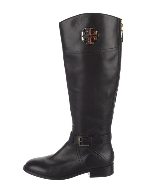 Tory Burch Leather Riding Boots