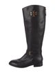 Tory Burch Leather Riding Boots