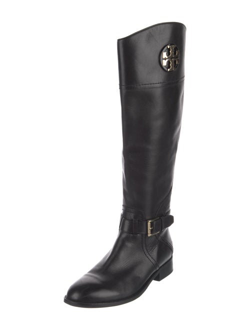 Tory Burch Leather Riding Boots