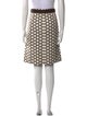 Tory Burch Polka Dot Print Knee-Length Skirt