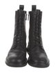 Tory Burch Leather Combat Boots