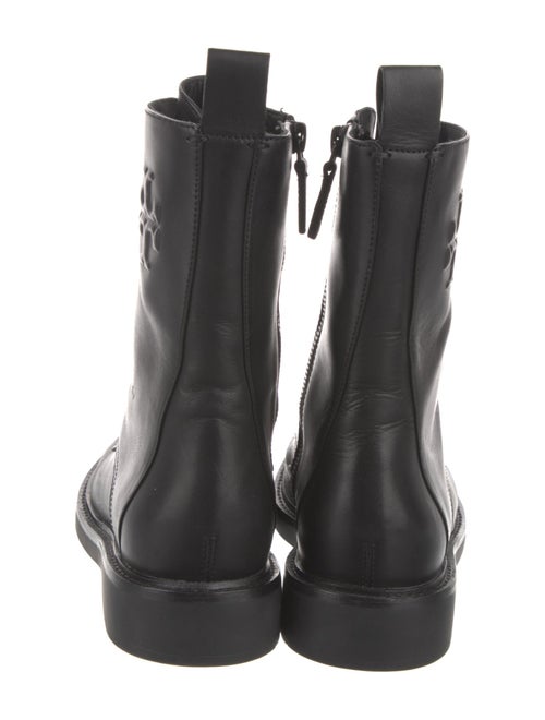Tory Burch Leather Combat Boots