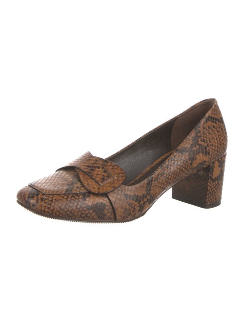 Tory Burch Snakeskin Animal Print Pumps