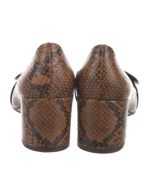 Tory Burch Snakeskin Animal Print Pumps