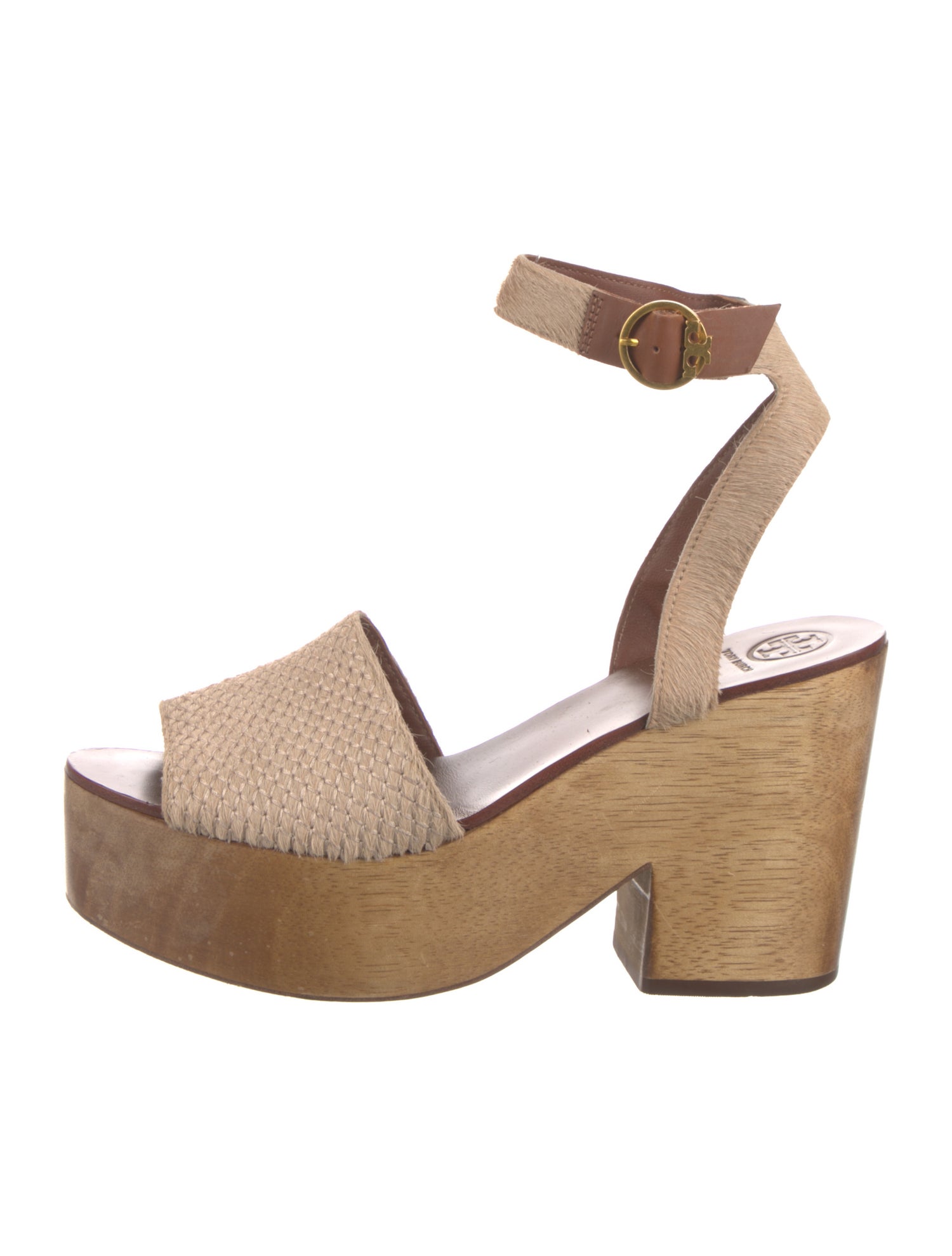 Tory Burch Ponyhair Sandals