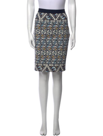 Tory Burch Printed Knee-Length Skirt