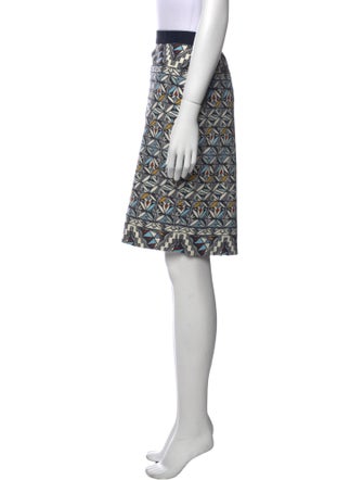 Tory Burch Printed Knee-Length Skirt