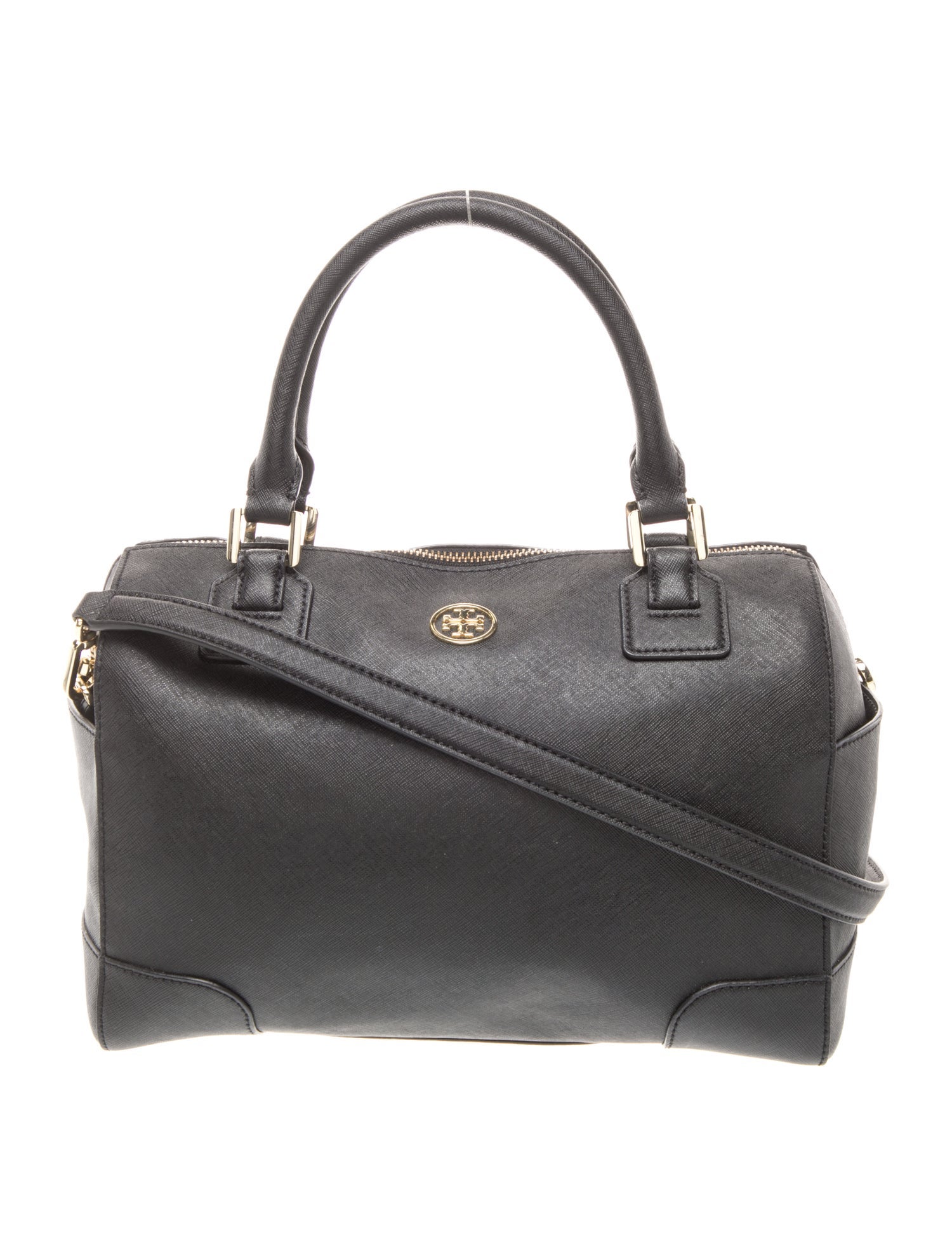 Tory Burch Saffiano Leather Top Handle Bag