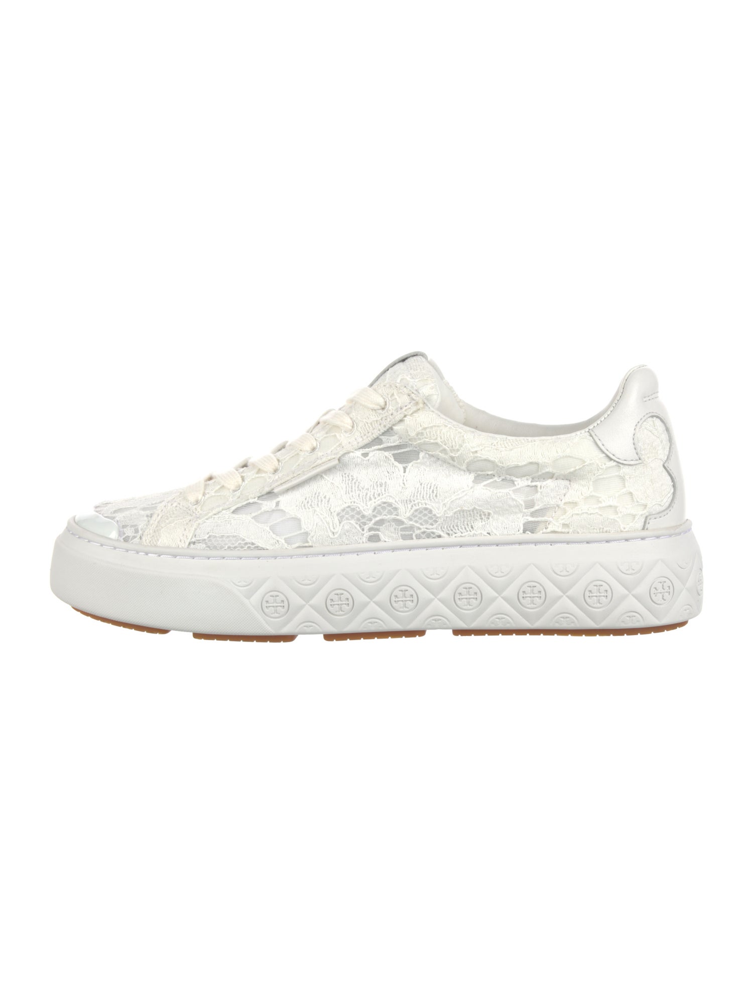Tory Burch Leather Sneakers