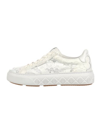 Tory Burch Leather Sneakers