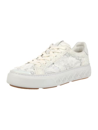 Tory Burch Leather Sneakers