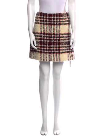 Tory Burch Wool Mini Skirt