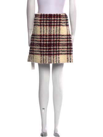 Tory Burch Wool Mini Skirt