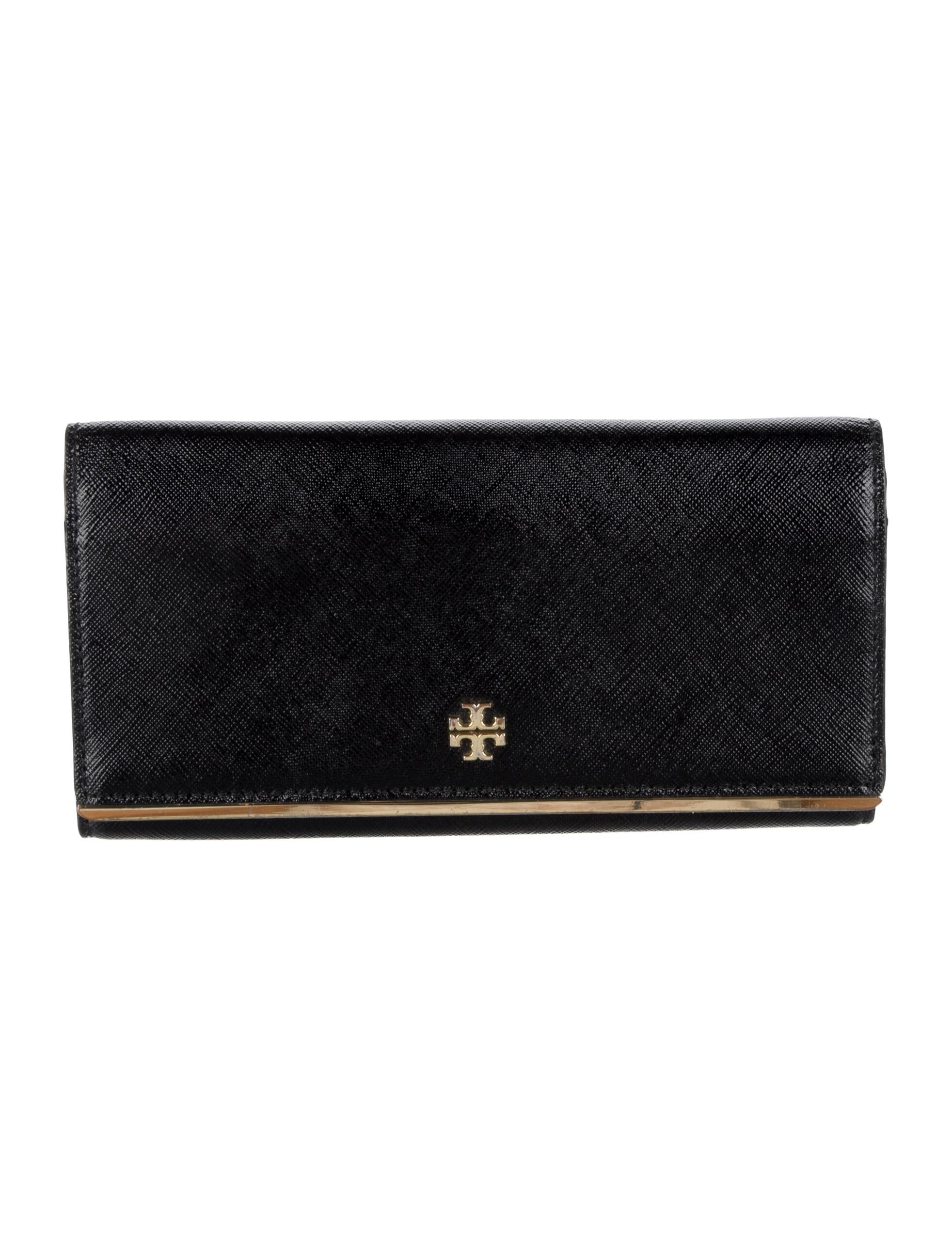 Tory Burch Leather Printed Continental Wallet