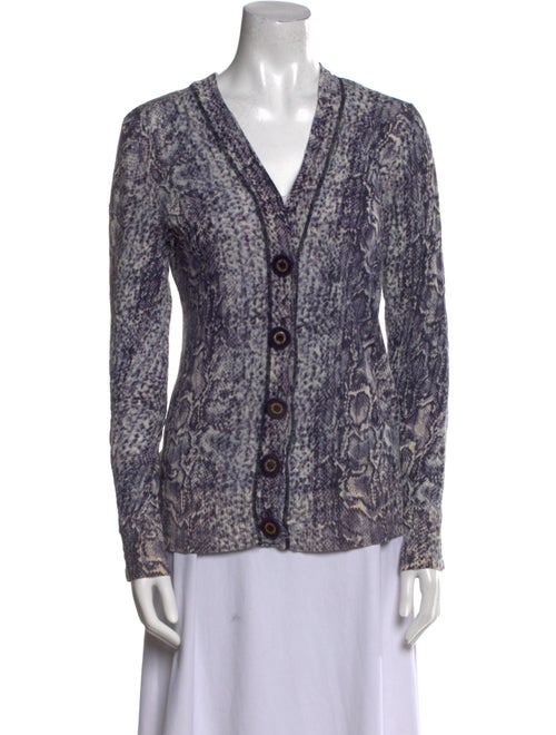 Tory Burch Linen Printed Sweater
